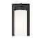 Z-Lite Danica 1 Light Wall Sconce, 4.75in. W x 8.75in. H, Matte Black 3044-1S-MB - alternate 2